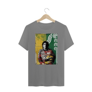 Nome do produto Camiseta Plus Size Airton Senna - Modelo 2