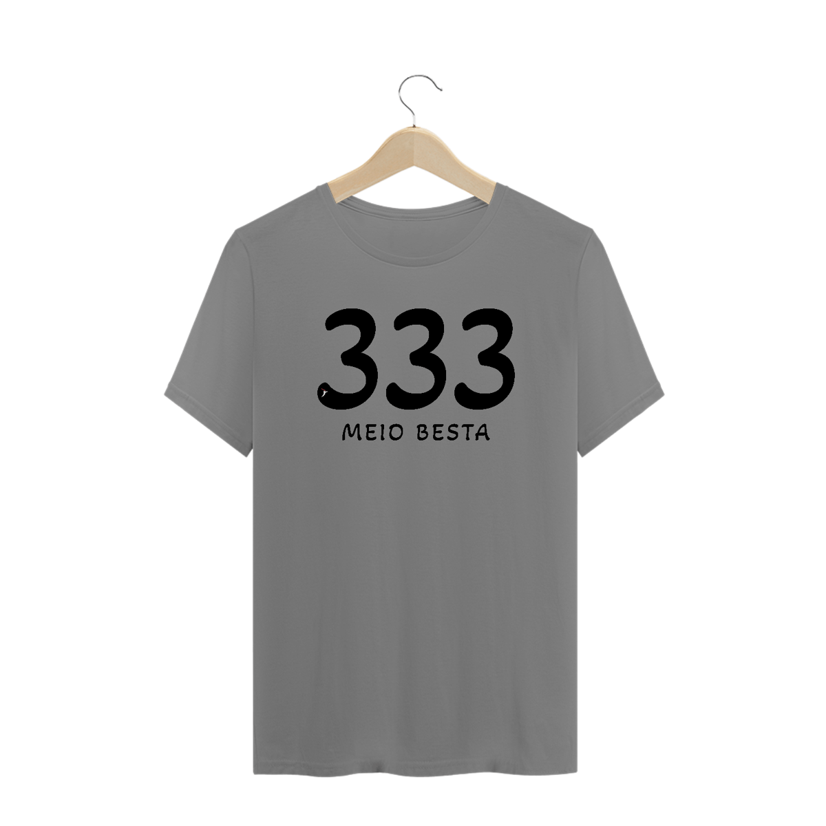 Nome do produto: Camiseta Plus Size 333 Meio Besta