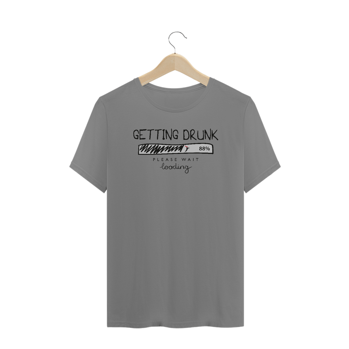 Nome do produto: Camiseta Plus Size Cerveja Modelo 2 - Getting Drunk