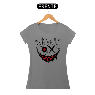 Nome do produto Baby Look Joker Face Ha Ha Ha