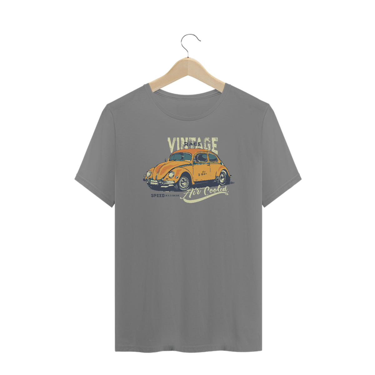 Nome do produto: Camiseta Plus Size Fusca Modelo 2 - Vintage Race