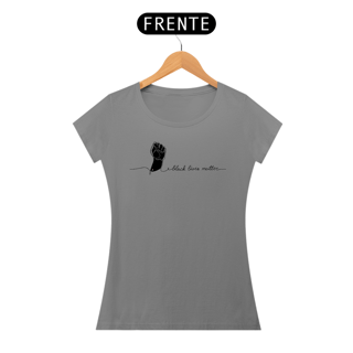 Nome do produto Baby Look Black Lives Matter - Modelo 1