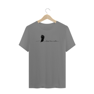 Nome do produto Camiseta Plus Size Black Lives Matter - Modelo 1