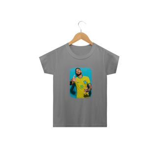 Nome do produto Camiseta Infantil Neymar Jr - Modelo 1