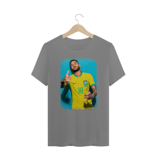 Nome do produto Camiseta Plus Size Neymar Jr - Modelo 1