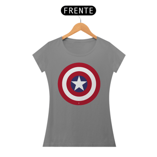 Nome do produto Baby Look Capitão América - Modelo 2