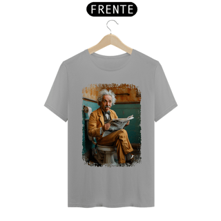 Nome do produto Camiseta Albert Einstein Modelo 1 - Sentado no Trono