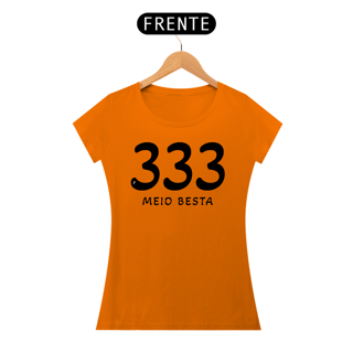 Nome do produto Baby Look 333 Meio Besta
