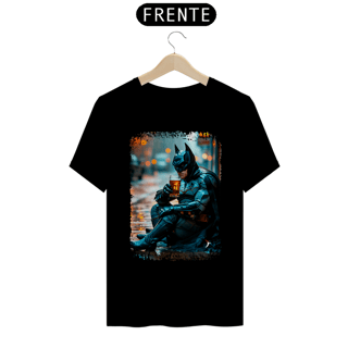 Camiseta Batman Bebendo Cerveja - Modelo 1