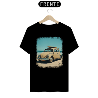 Nome do produto Camiseta Fusca Modelo 1 - Com uma Prancha de Surf