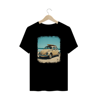 Nome do produto Camiseta Plus Size Fusca Modelo 1 - Com uma Prancha de Surf