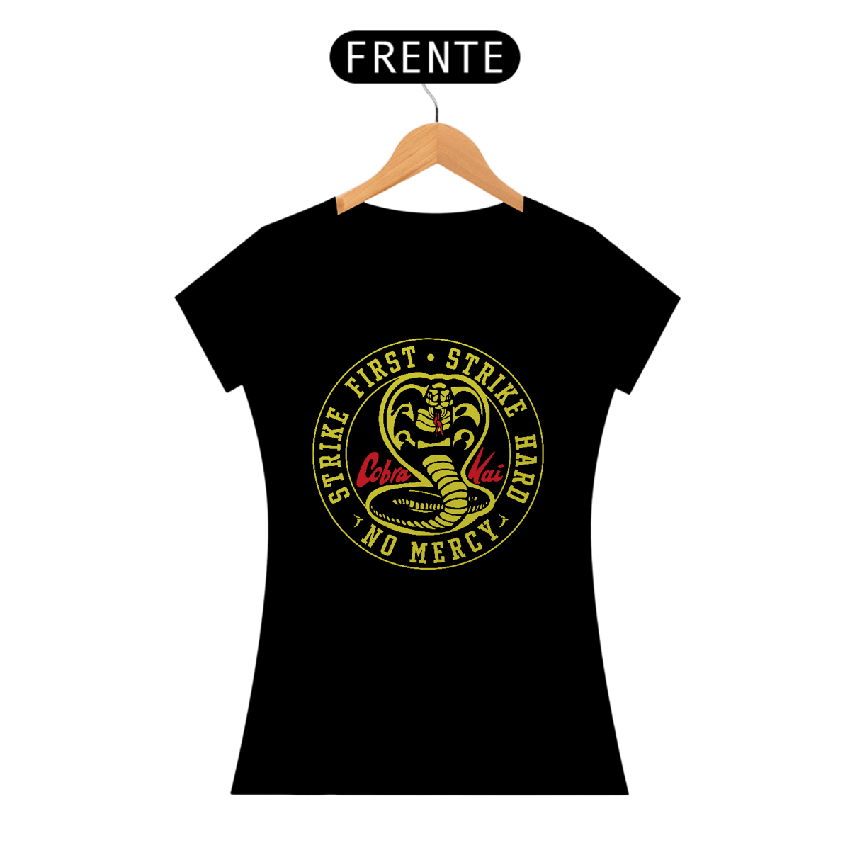 Nome do produto: Baby Look Cobra Kai - Modelo 1