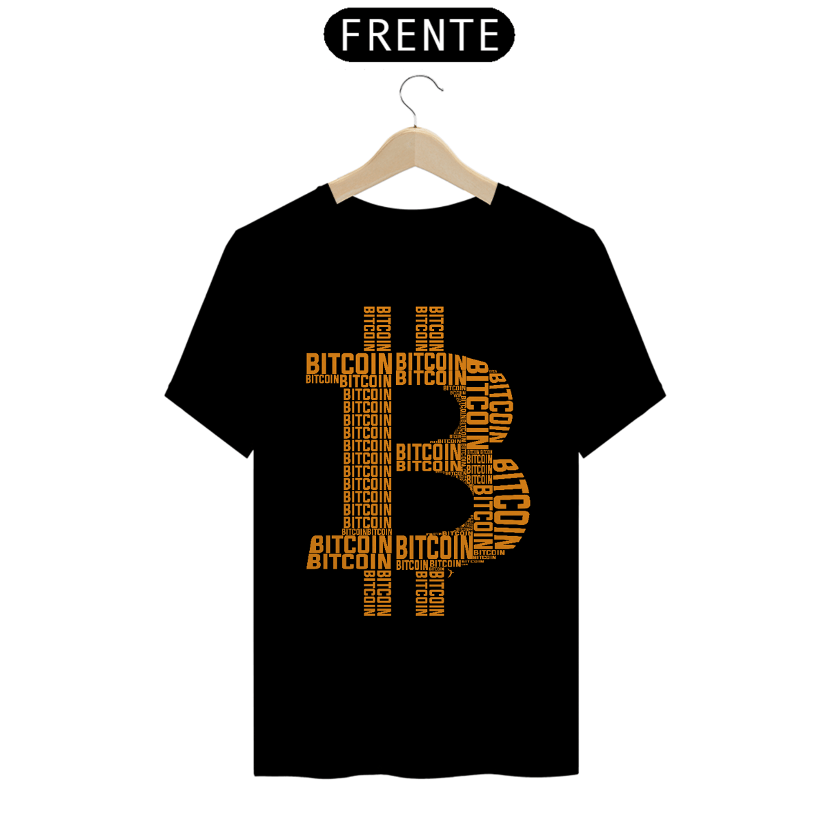Nome do produto: Camiseta Bitcoin - Modelo 1