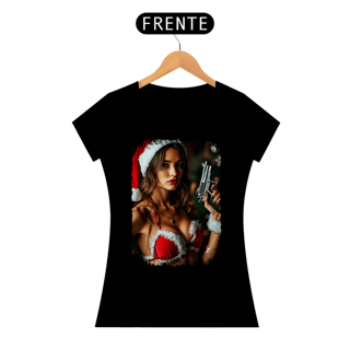 Nome do produto Baby Look Natal Modelo 2 - Mamãe Noel Armada