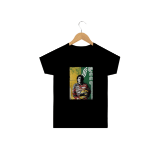 Nome do produto Camiseta Infantil Airton Senna - Modelo 2