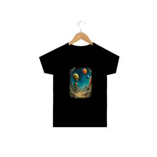 Nome do produto Camiseta Infantil Ufologia Modelo 1 - ET