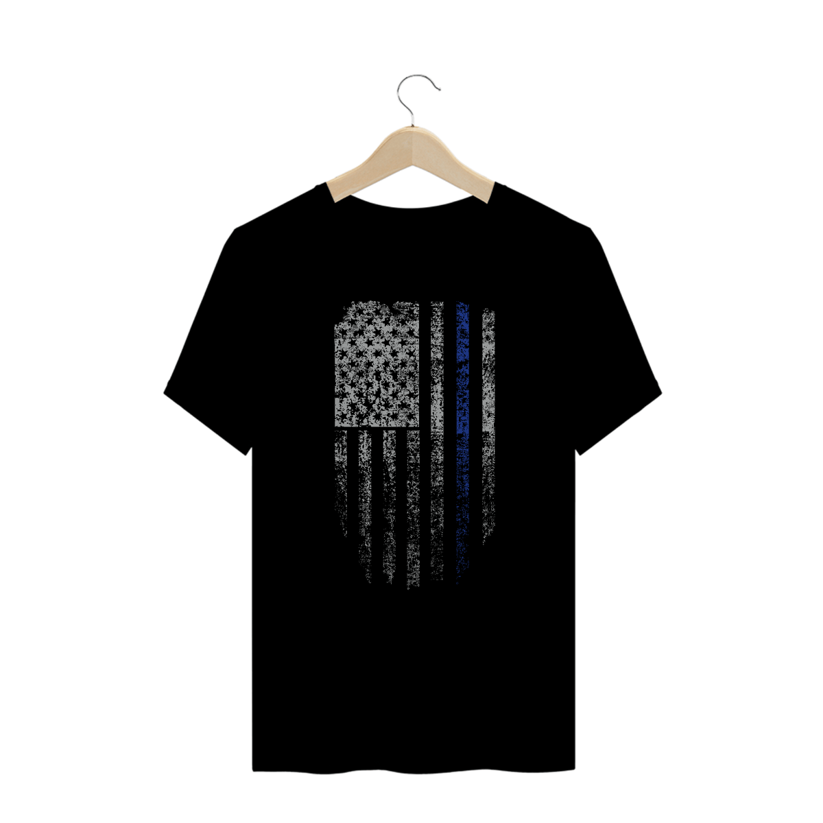 Nome do produto: Camiseta Plus Size Estados Unidos - Modelo 1