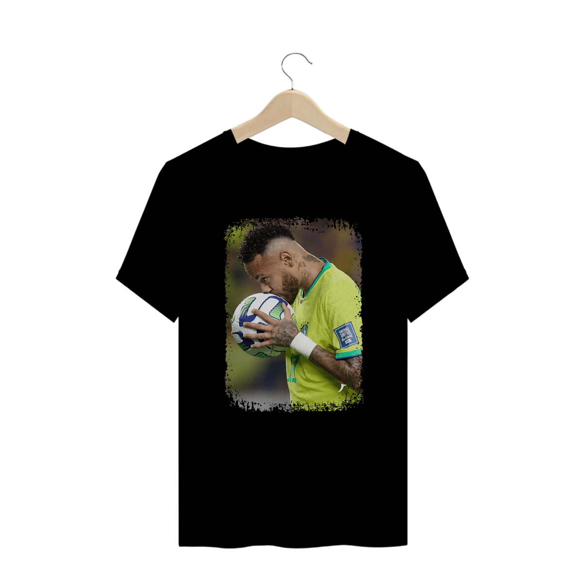 Nome do produto: Camiseta Plus Size Neymar Jr - Modelo 2