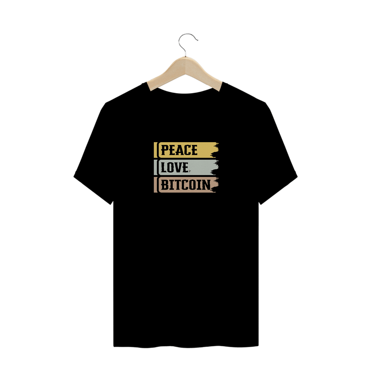 Nome do produto: Camiseta Plus Size Bitcoin - Modelo 2