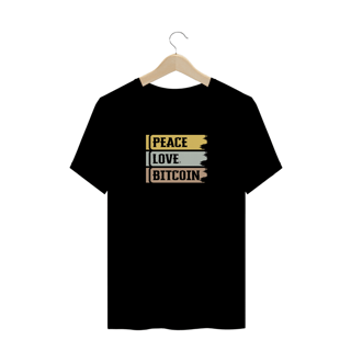 Camiseta Plus Size Bitcoin - Modelo 2