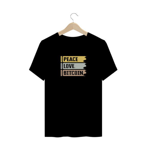 Camiseta Plus Size Bitcoin - Modelo 2