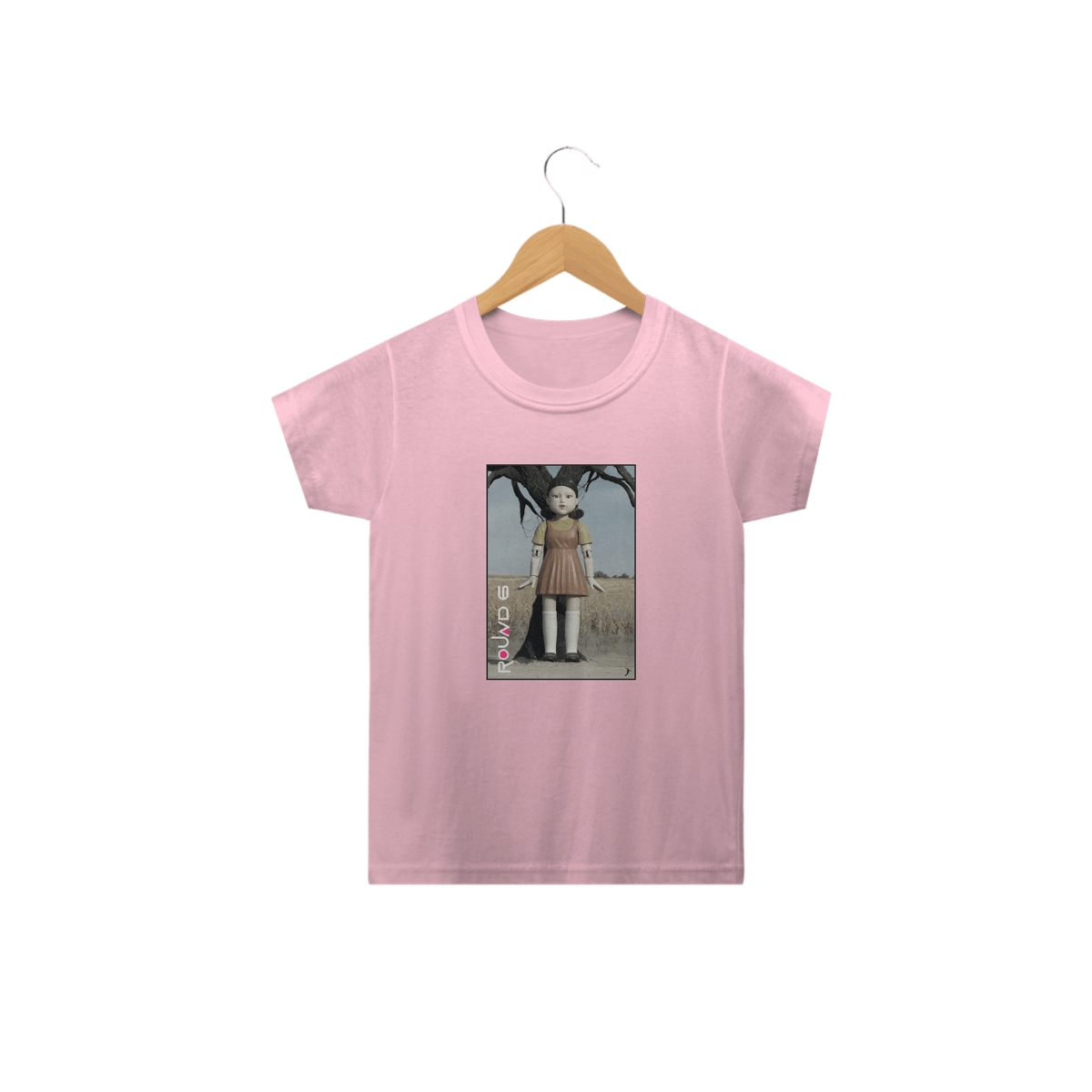 Nome do produto: Camiseta Infantil Round 6 - Modelo 2