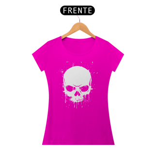 Nome do produto Baby Look Caveira - Modelo 2
