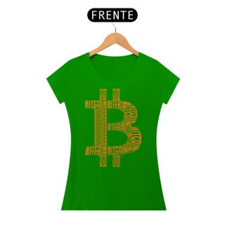 Nome do produto Baby Look Bitcoin - Modelo 1