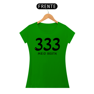 Nome do produto Baby Look 333 Meio Besta