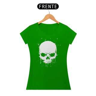Nome do produto Baby Look Caveira - Modelo 2
