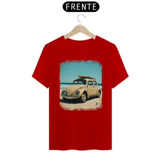 Nome do produto Camiseta Fusca Modelo 1 - Com uma Prancha de Surf