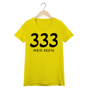 Nome do produto Baby Look 333 Meio Besta