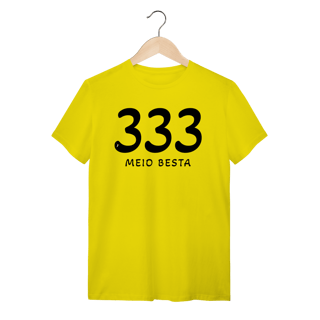 Nome do produto Camiseta 333 Meio Besta