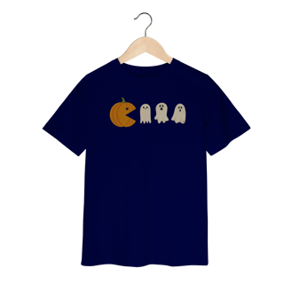 Nome do produto Camiseta Infantil Halloween Modelo 1 - Pacman