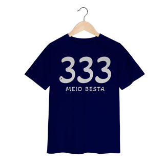 Nome do produto Camiseta Infantil 333 Meio Besta