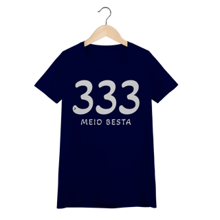 Nome do produto Baby Look 333 Meio Besta