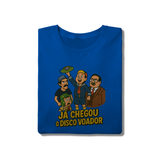 Nome do produto Camiseta Chaves Modelo 1 - Já Chegou o Disco Voador