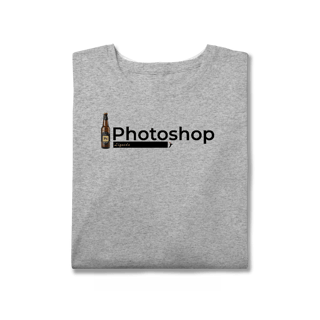 Nome do produto Camiseta Plus Size Photoshop Líquido