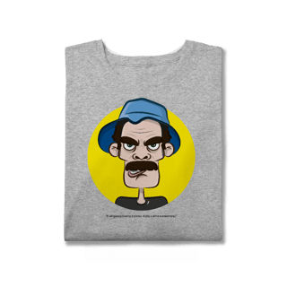 Nome do produto Camiseta Plus Size Seu Madruga - Modelo 1