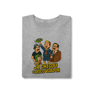 Nome do produto Camiseta Chaves Modelo 1 - Já Chegou o Disco Voador