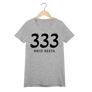 Nome do produto Baby Look 333 Meio Besta