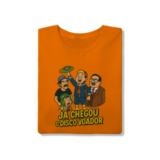 Nome do produto Camiseta Chaves Modelo 1 - Já Chegou o Disco Voador