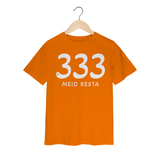 Nome do produto Camiseta Infantil 333 Meio Besta