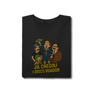 Nome do produto Camiseta Chaves Modelo 1 - Já Chegou o Disco Voador
