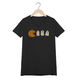 Nome do produto Baby Look Halloween Modelo 1 - Pacman