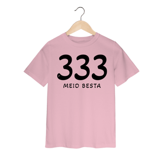 Camiseta Infantil 333 Meio Besta