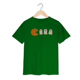 Nome do produto Camiseta Infantil Halloween Modelo 1 - Pacman