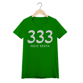 Nome do produto Baby Look 333 Meio Besta