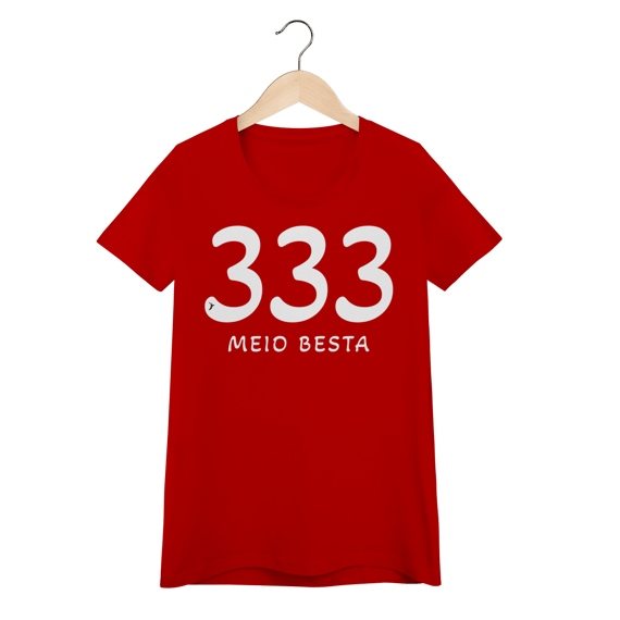 Baby Look 333 Meio Besta