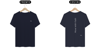 Nome do produto amg. MOVE WITH FAITH -  logo branca